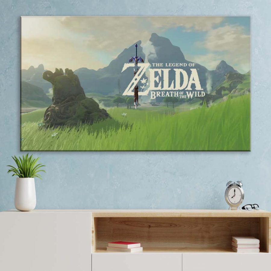 Breath of the Wild The Legend of Zelda 7 Leinwandbilder – Bild 3