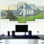 Breath of the Wild The Legend of Zelda 7 Leinwandbilder