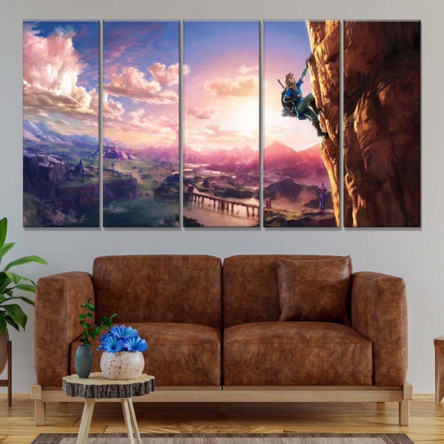 The Legend of Zelda 4 Leinwandbilder – Bild 2
