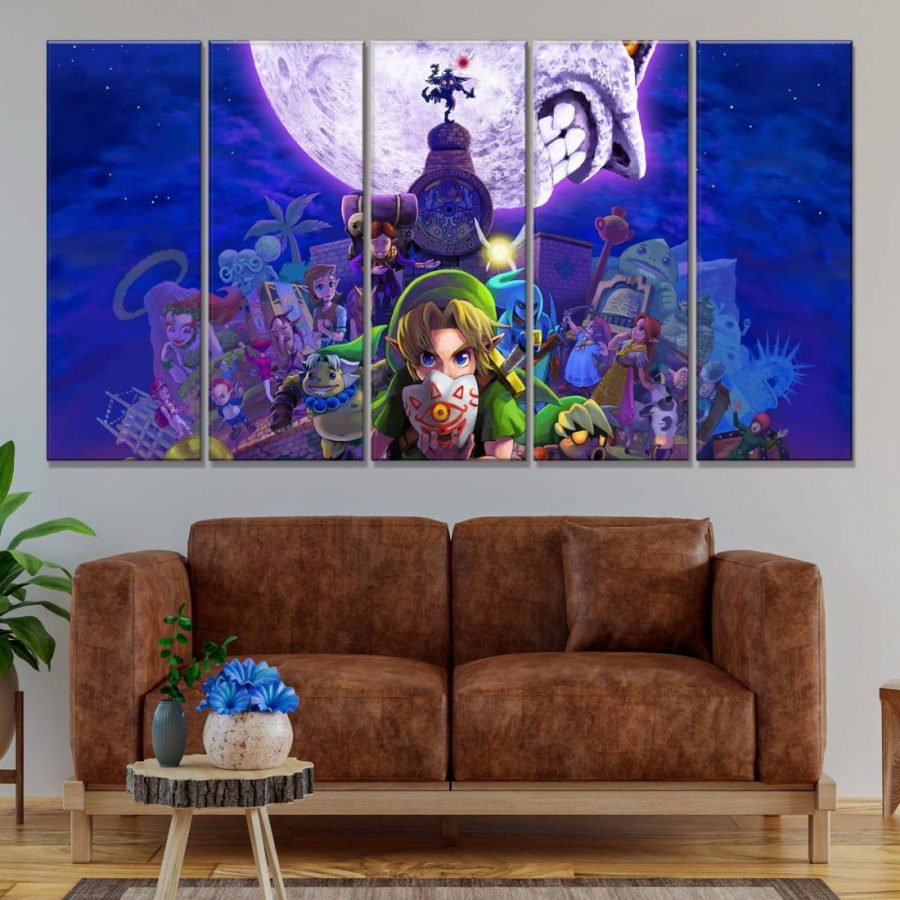 The Legend of Zelda: Majora's Mask 3 Leinwandbilder – Bild 2