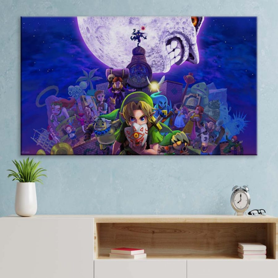 The Legend of Zelda: Majora's Mask 3 Leinwandbilder – Bild 3