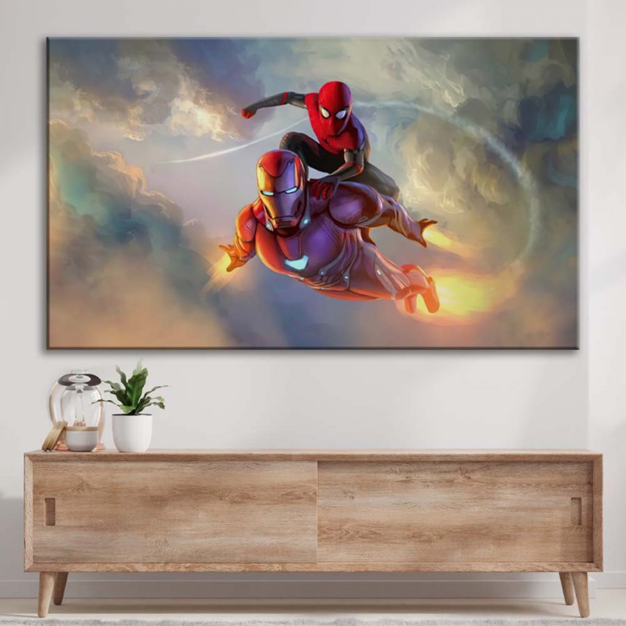 Marvel Spider Man 5 Leinwandbilder – Bild 3