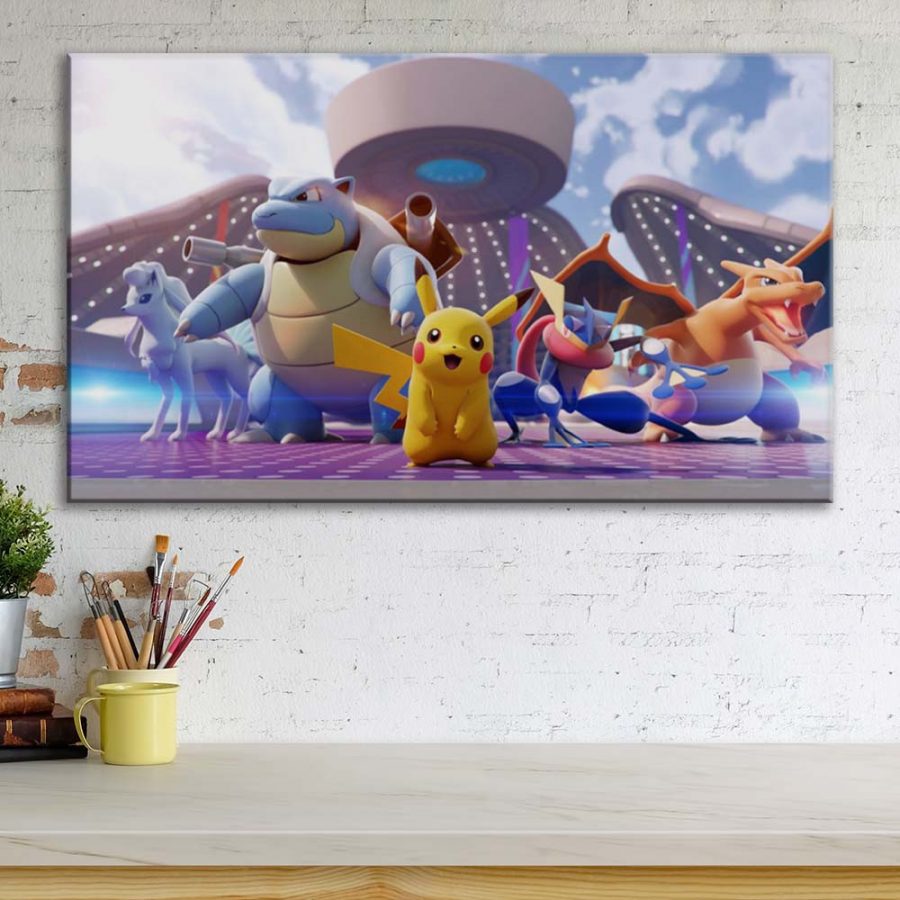 Pokemon Alle Charaktere 71 Leinwandbilder – Bild 3