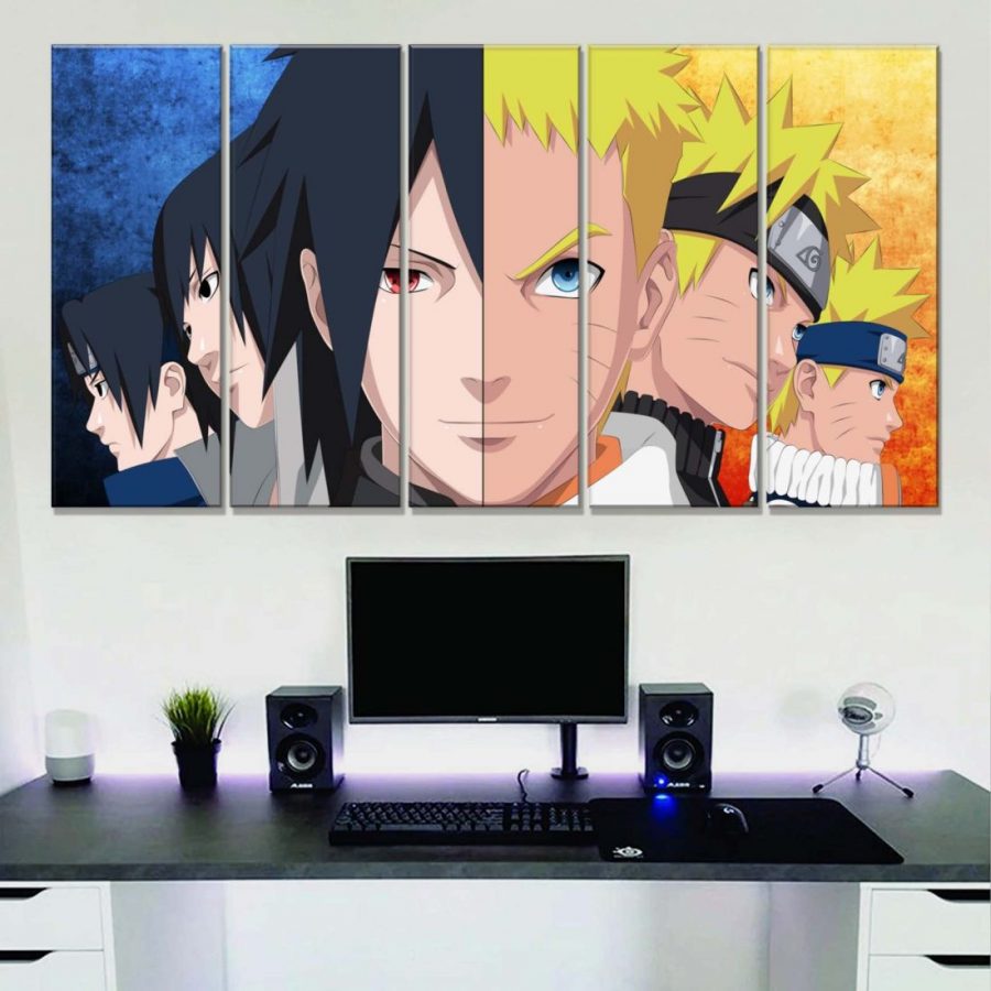 Naruto Alle Charaktere 32 Leinwandbilder – Bild 2