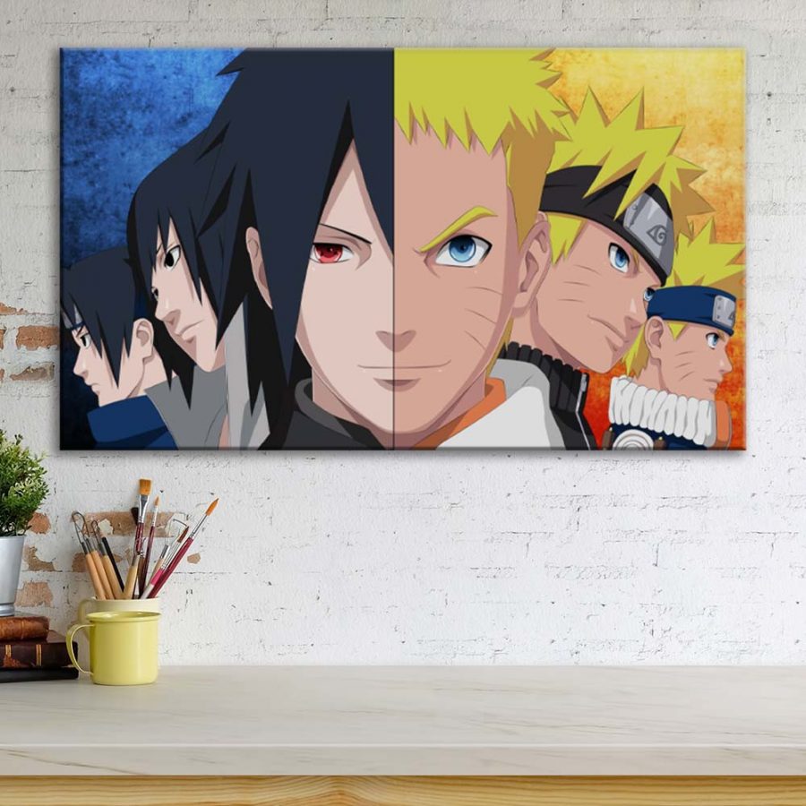 Naruto Alle Charaktere 32 Leinwandbilder – Bild 3