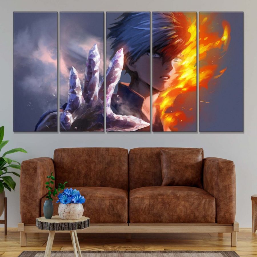 My Hero Academia Shoto Todoroki 2 Leinwandbilder – Bild 2