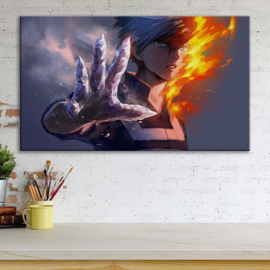 My Hero Academia Shoto Todoroki 2 Leinwandbilder – Bild 3