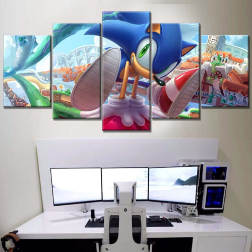 Sonic The Hedgehog 13 Leinwandbilder