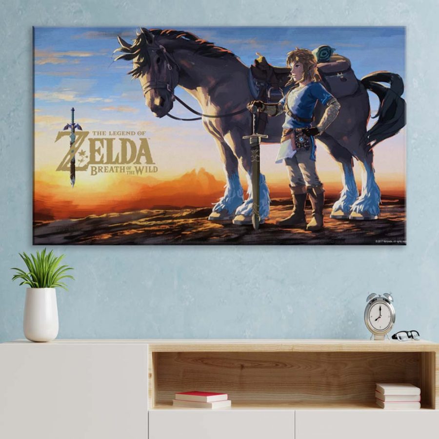 Link The Legend of Zelda 6 Leinwandbilder – Bild 3