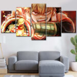 My Hero Academia Katsuki Bakugou 4 Leinwandbilder