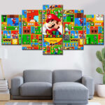 Super Mario 19 Leinwandbilder