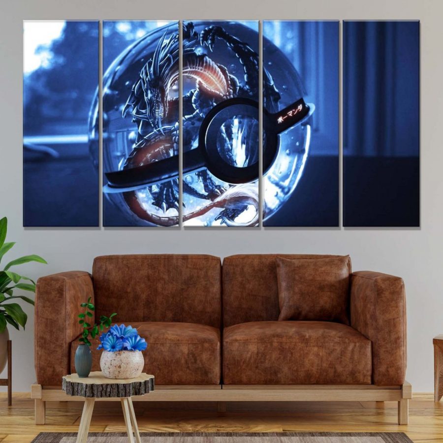 Pokemon Ball 72 Leinwandbilder – Bild 2