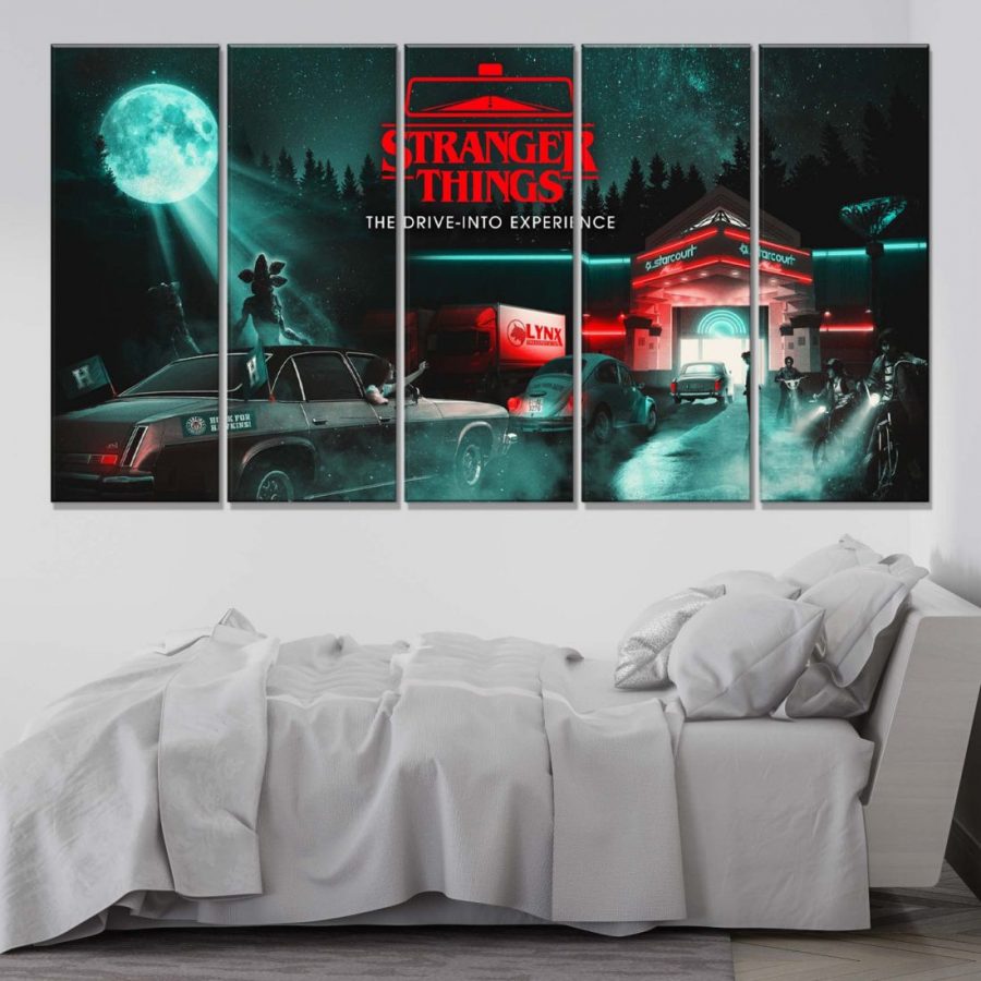 Stranger Thing Alle Charaktere 13 Leinwandbilder – Bild 2
