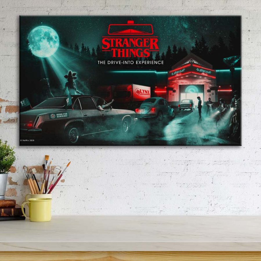 Stranger Thing Alle Charaktere 13 Leinwandbilder – Bild 3