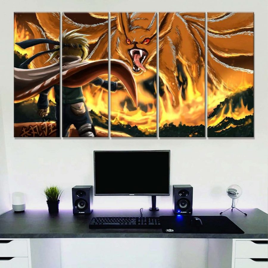 Uzumaki Naruto 4 Leinwandbilder – Bild 2