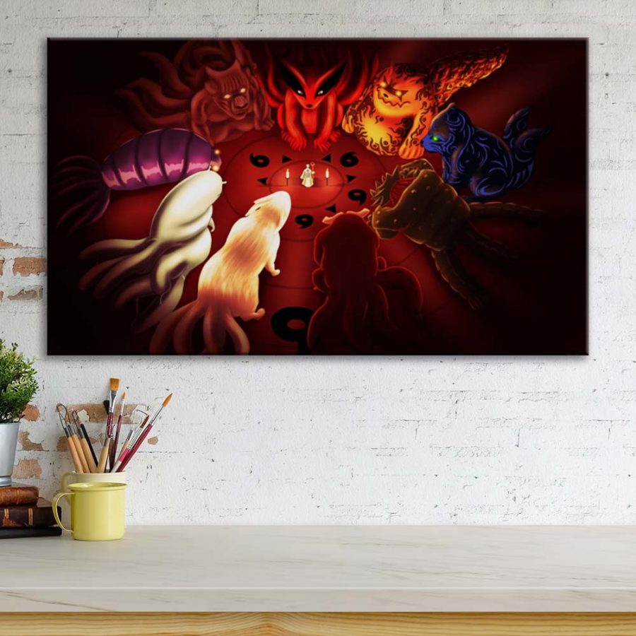 von Naruto Figuren Leinwandbilder – Bild 3