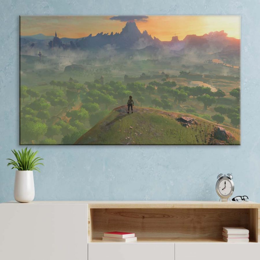 Breath of the Wild The Legend of Zelda 6 Leinwandbilder – Bild 3