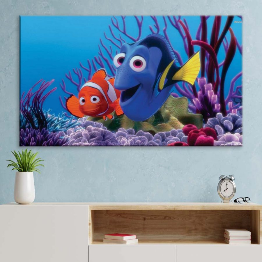 Findet Nemo Figuren 16 Leinwandbilder – Bild 3