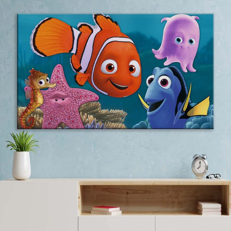 Findet Nemo Figuren 1 Leinwandbilder – Bild 3