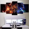 Star Wars Alle Charaktere 5 Leinwandbilder