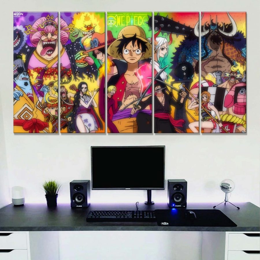 One Piece Alle Charaktere 35 Leinwandbilder – Bild 2