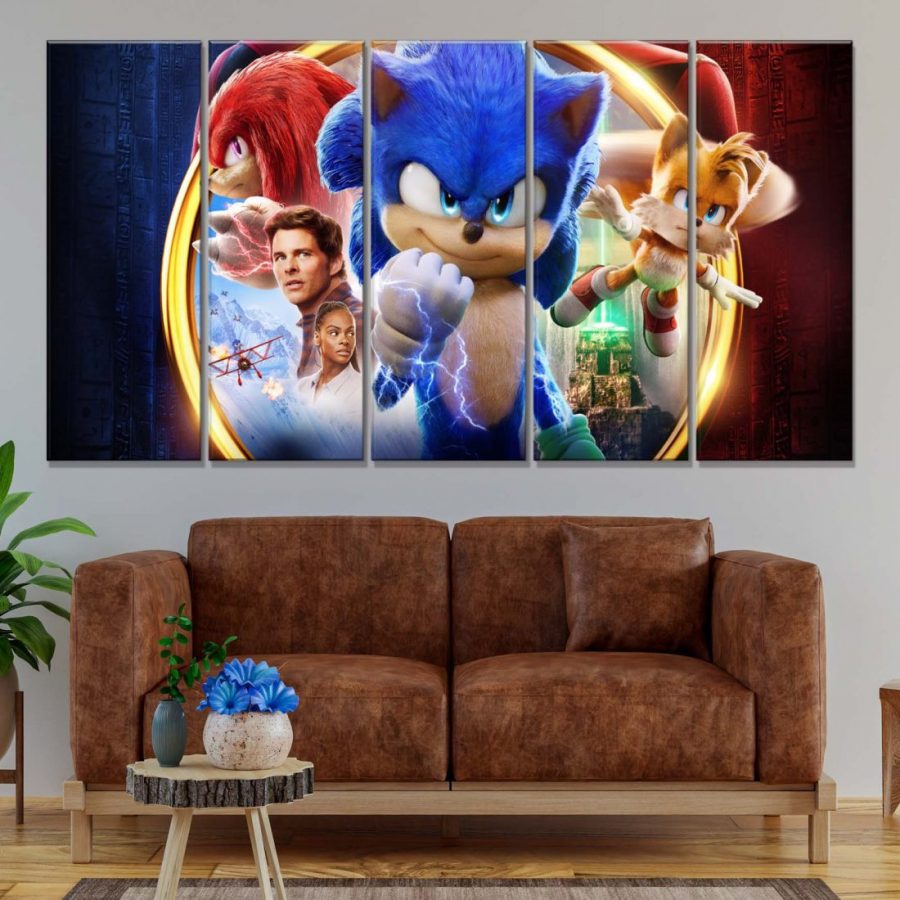 Sonic The Hedgehog 1 Leinwandbilder – Bild 2