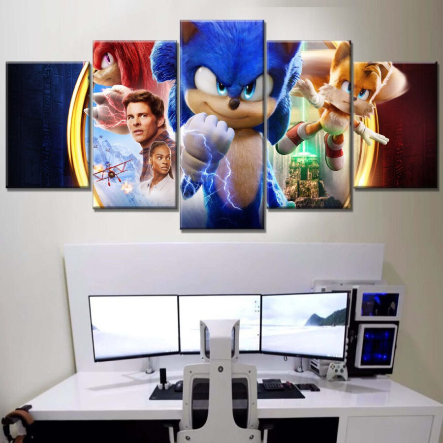 Sonic The Hedgehog 1 Leinwandbilder