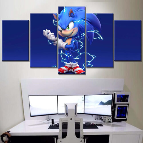Sonic The Hedgehog 12 Leinwandbilder