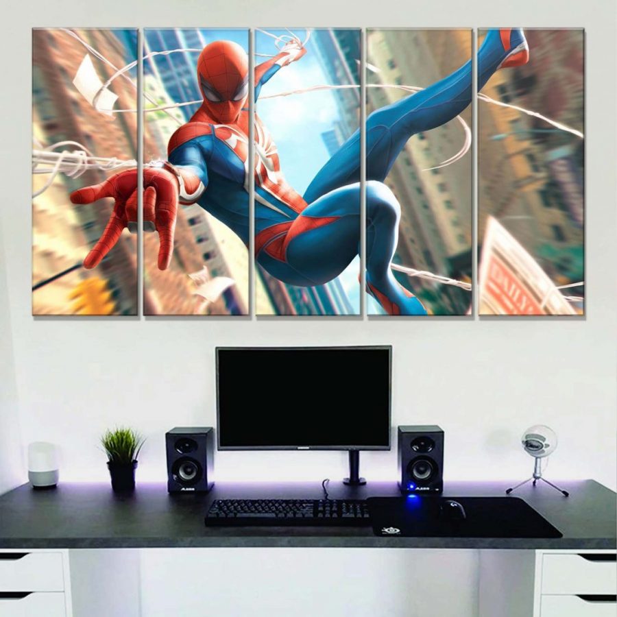 Spider Man Marvel 21 Leinwandbilder – Bild 2