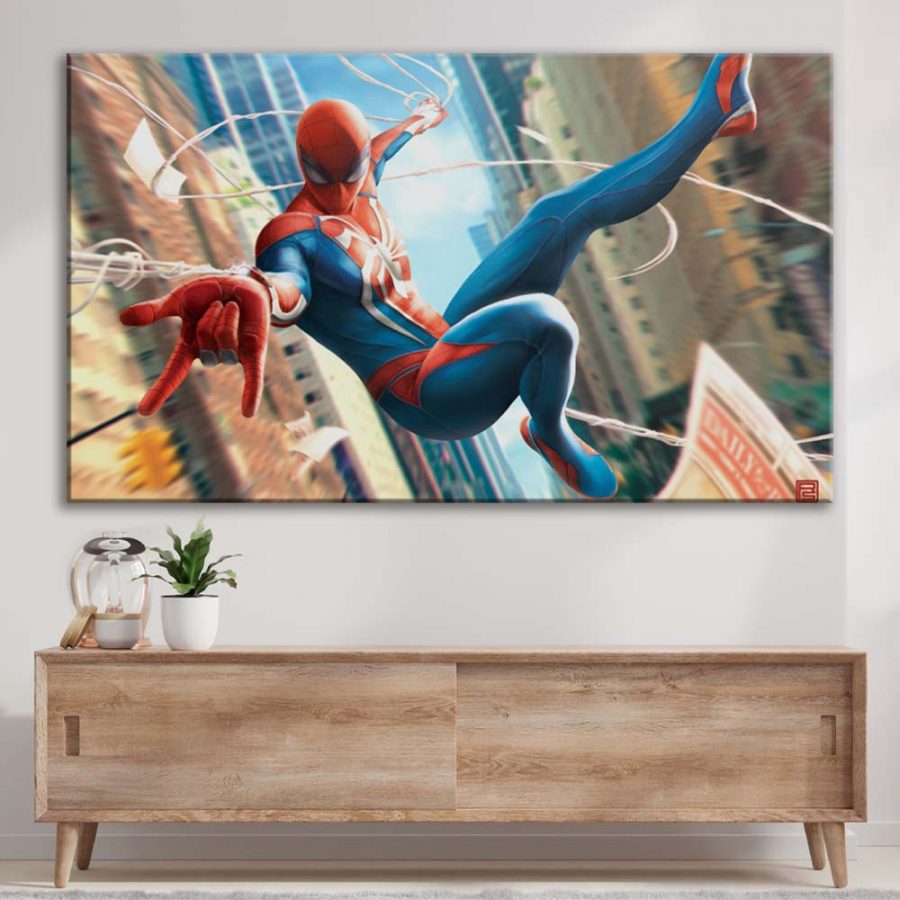 Spider Man Marvel 21 Leinwandbilder – Bild 3