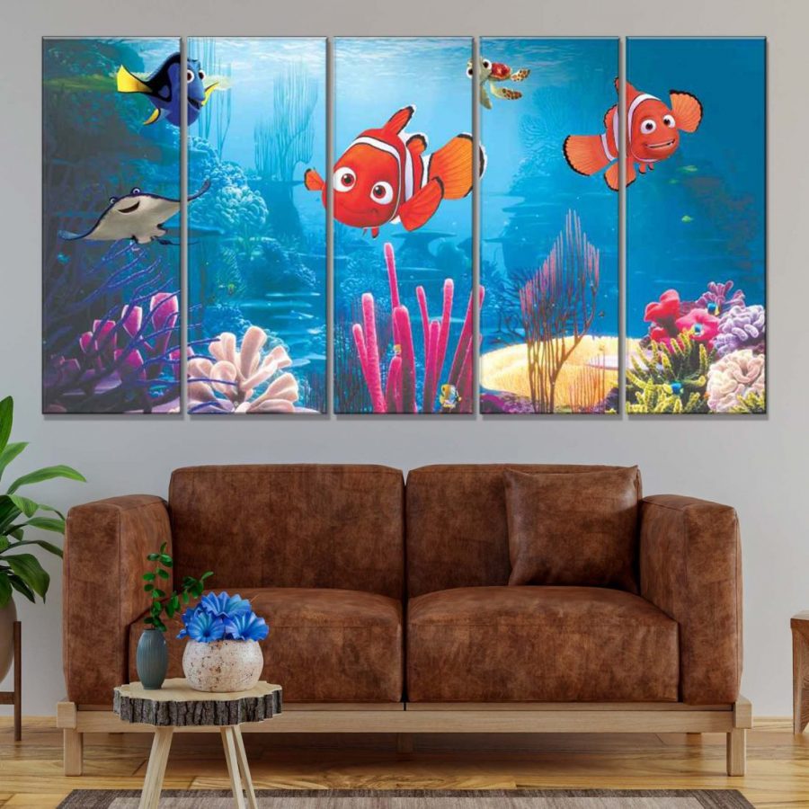 Findet Nemo Figuren 20 Leinwandbilder – Bild 2