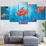Findet Nemo Figuren 20 Leinwandbilder