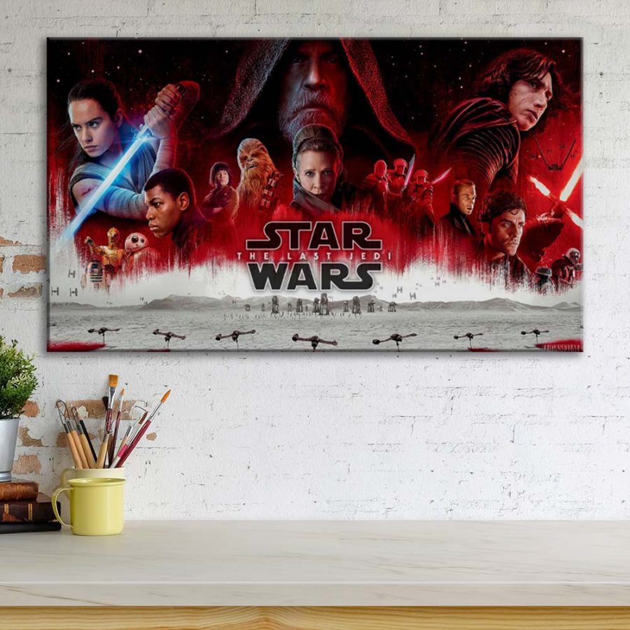 Star Wars Alle Charaktere 2 Leinwandbilder – Bild 3