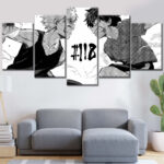 My Hero Academia Katsuki Bakugou und Izuku Midoriya Leinwandbilder