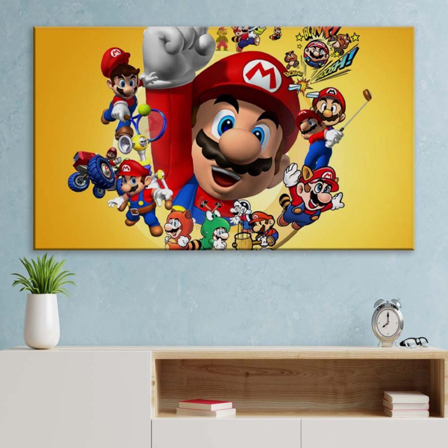 Super Mario 29 Leinwandbilder – Bild 3