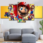 Super Mario 29 Leinwandbilder