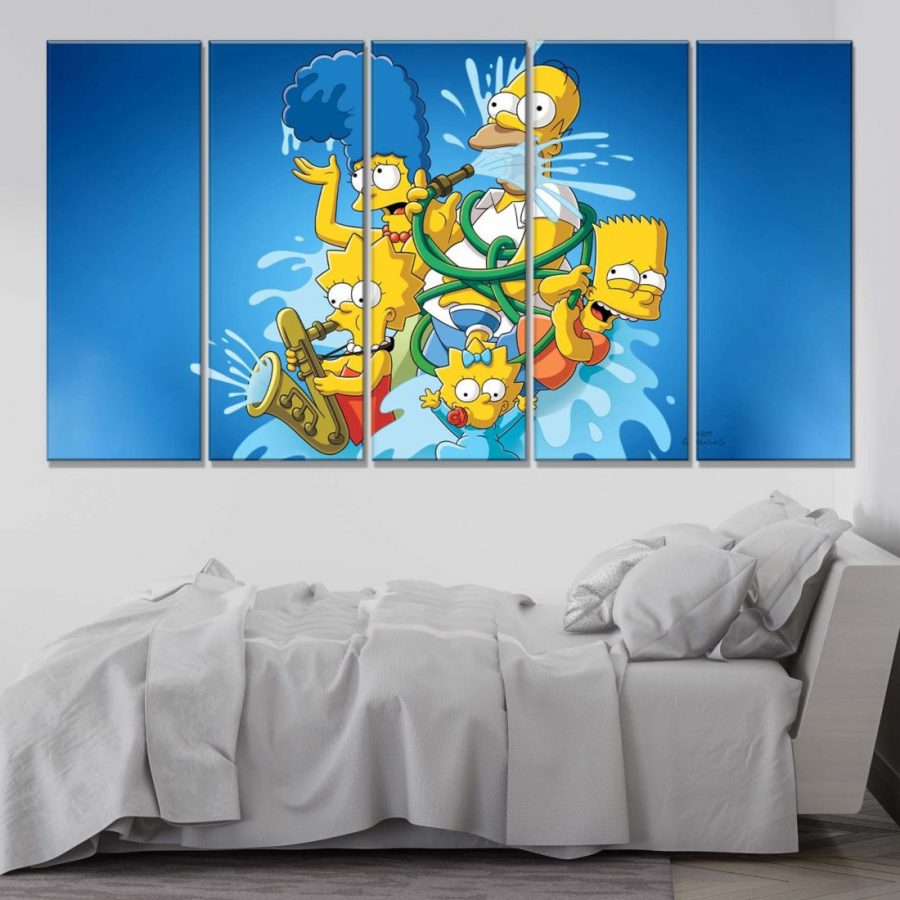 Die Simpsons 2 Leinwandbilder – Bild 2