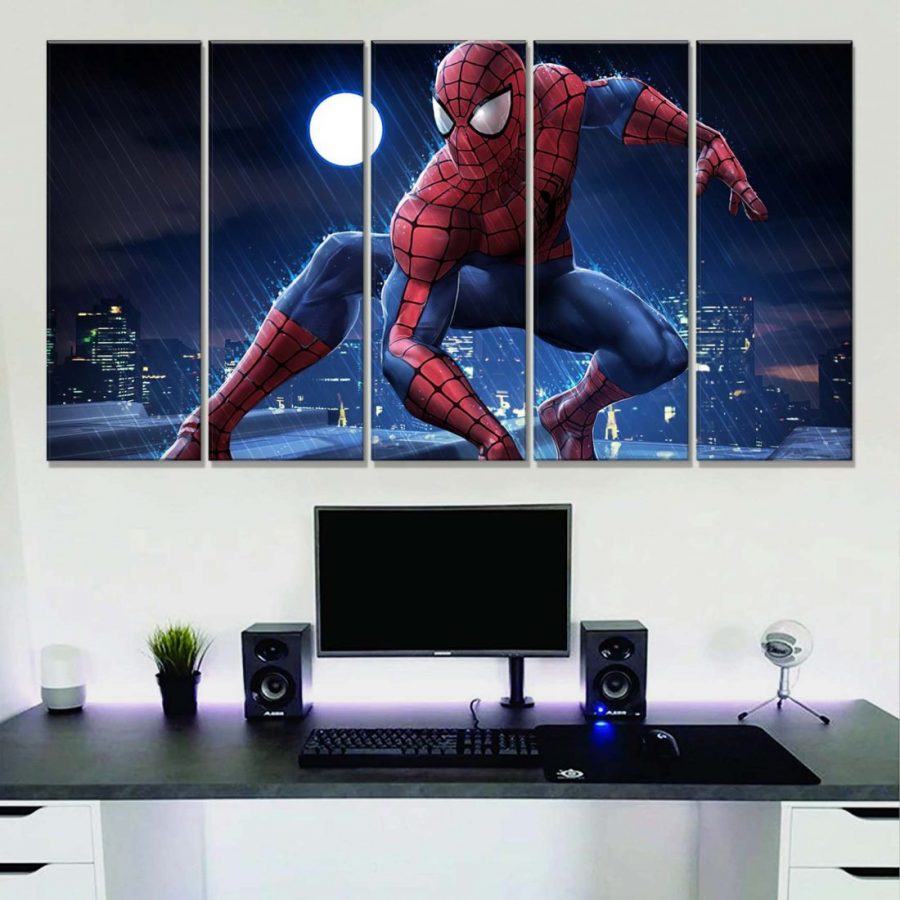 Marvel Spider Man 9 Leinwandbilder – Bild 2