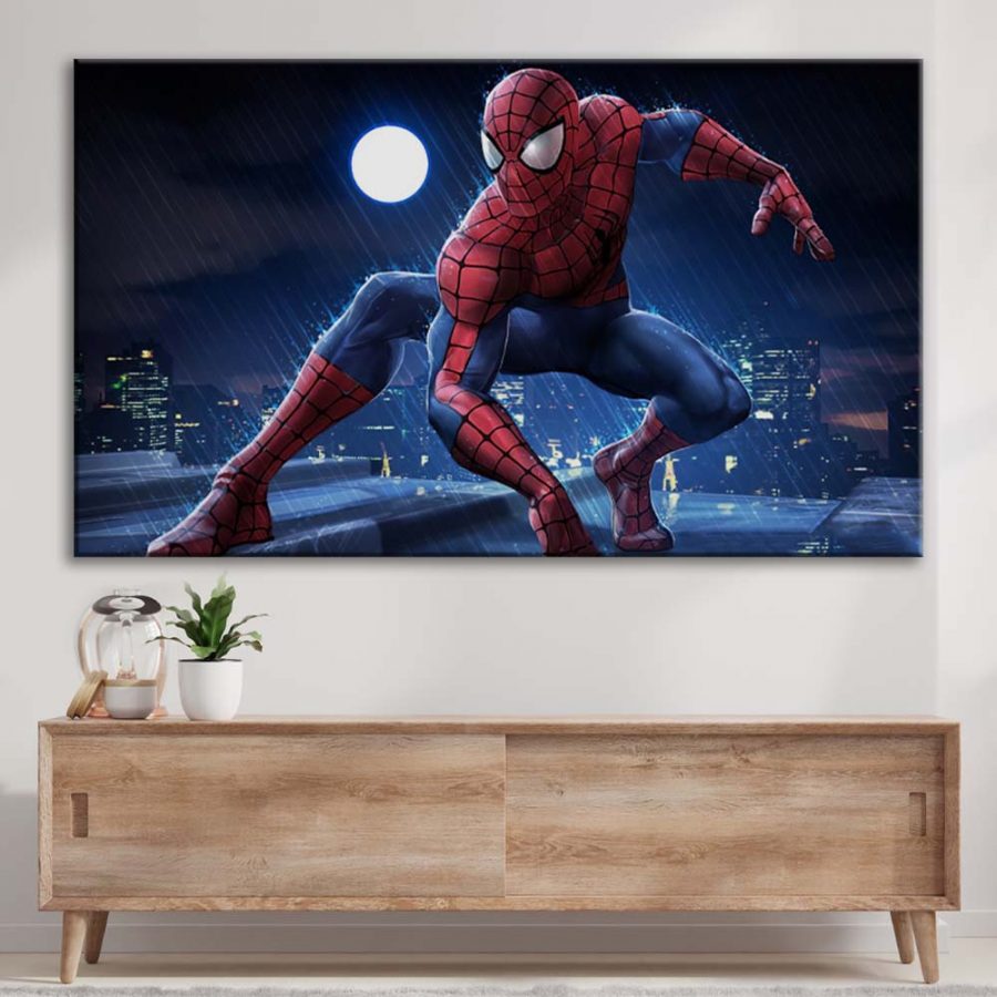 Marvel Spider Man 9 Leinwandbilder – Bild 3