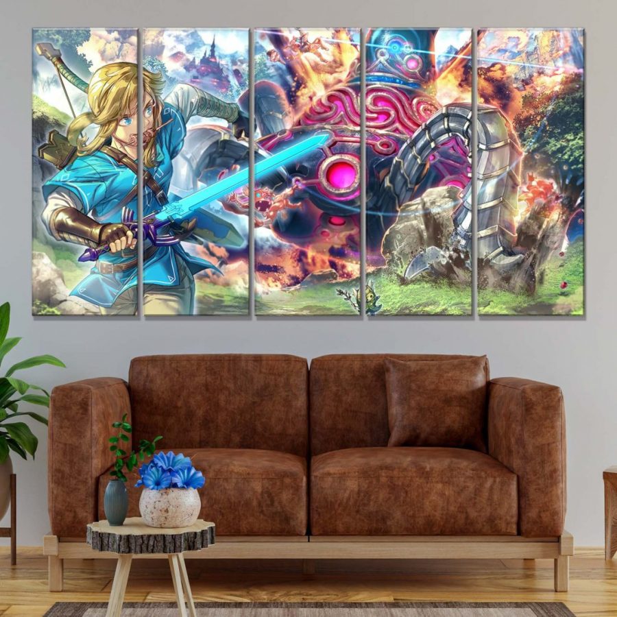 Link The Legend of Zelda 1 Leinwandbilder – Bild 2