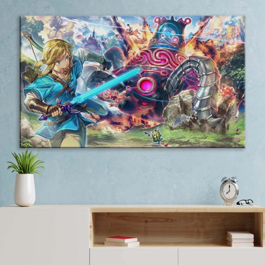 Link The Legend of Zelda 1 Leinwandbilder – Bild 3