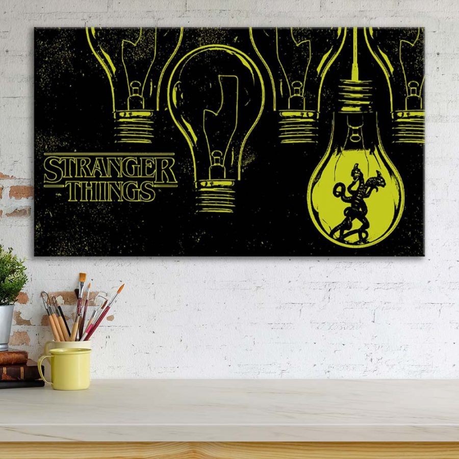 Stranger Thing 12 Leinwandbilder – Bild 3