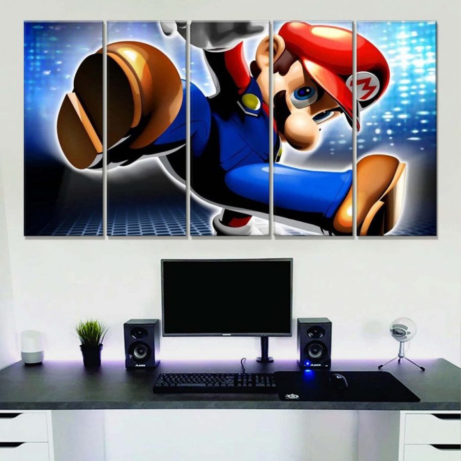 Mario Dance Super Mario 27 Leinwandbilder – Bild 2