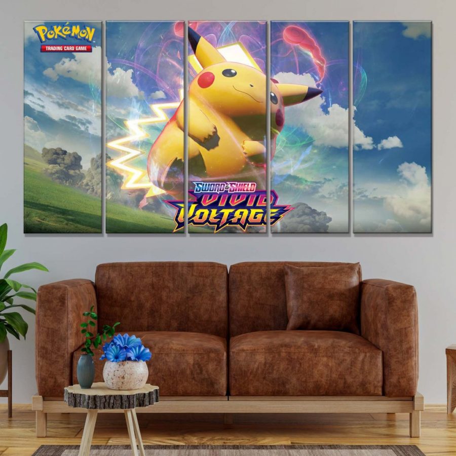 Pokemon Pikachu 75 Leinwandbilder – Bild 2