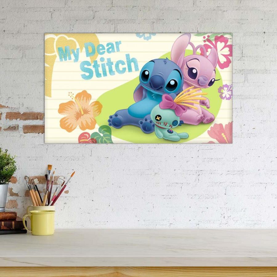 Disney Stitch and Angle 2 Leinwandbilder – Bild 3