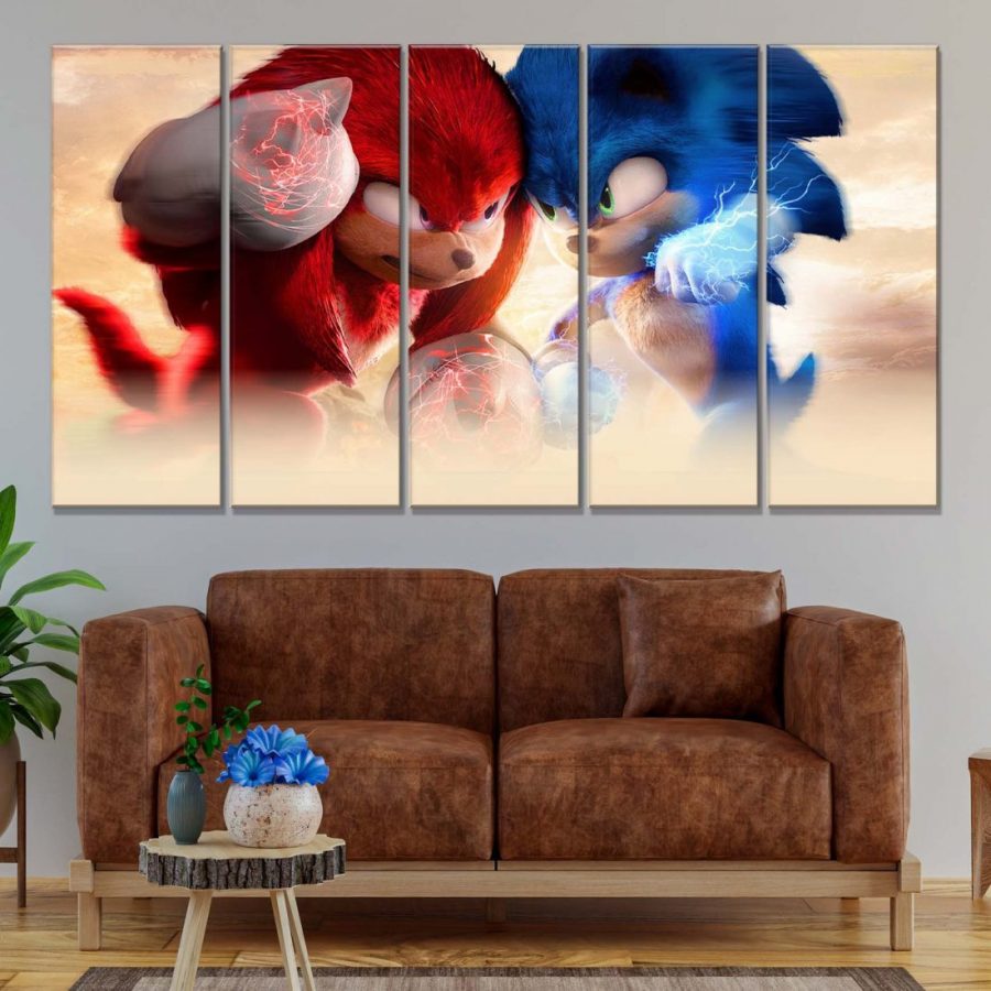 Sonic The Hedgehog 32 Leinwandbilder – Bild 2