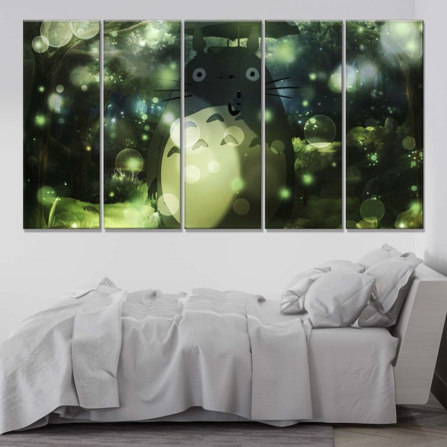 Mein Nachbar Totoro Alle Charaktere 34 Leinwandbilder – Bild 2