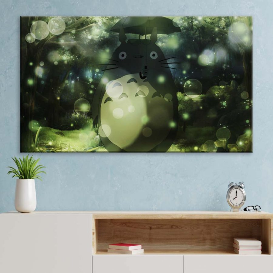 Mein Nachbar Totoro Alle Charaktere 34 Leinwandbilder – Bild 3