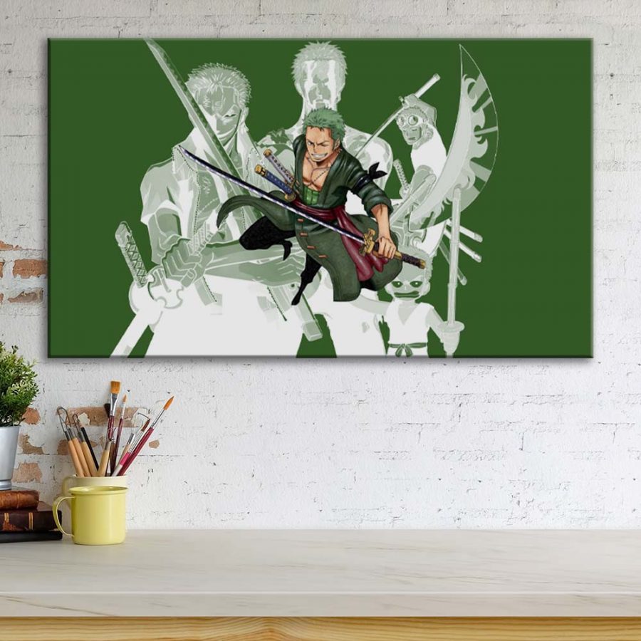 One Piece Zoro 23 Leinwandbilder – Bild 3
