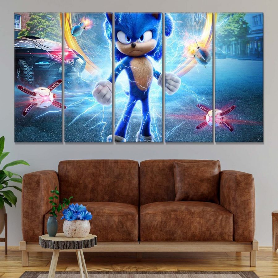 Sonic The Hedgehog 38 Leinwandbilder – Bild 2